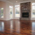 Family Room with Stone Fireplace