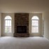Family Room with Stone Fireplace