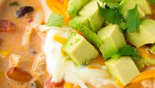 Jen In The Kitchen: Creamy Chicken Tortilla Soup (AKA taco in a bowl)