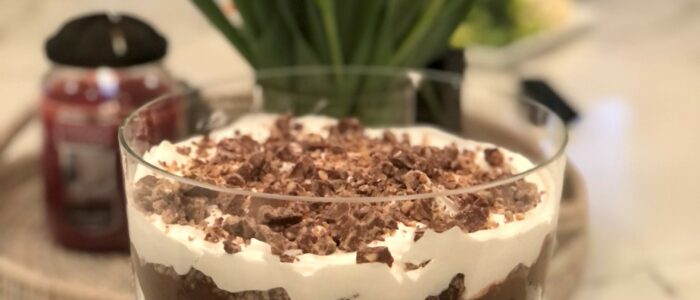 Jen In The Kitchen: Double Chocolate Brownie Trifle