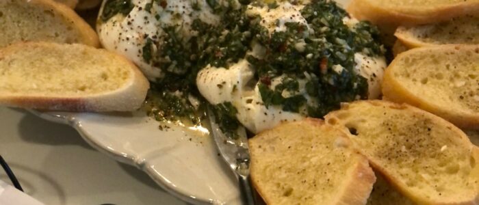 Jen In The Kitchen: Basil & Lemon Burrata Appetizer