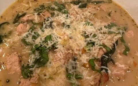 Jen In The Kitchen: Lemon Chicken Orzo Soup